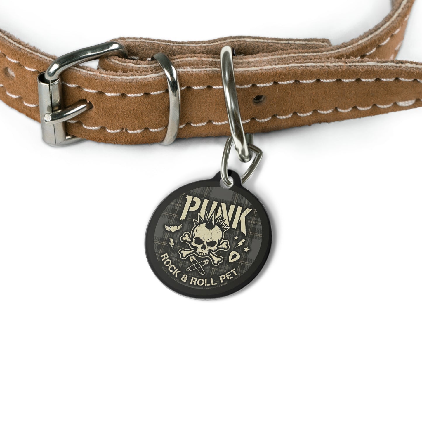 Punk Rock Pet 1 inch Pet Tag