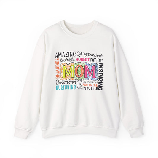 Amazing Mom Unisex Heavy Blend™ Crewneck Sweatshirt
