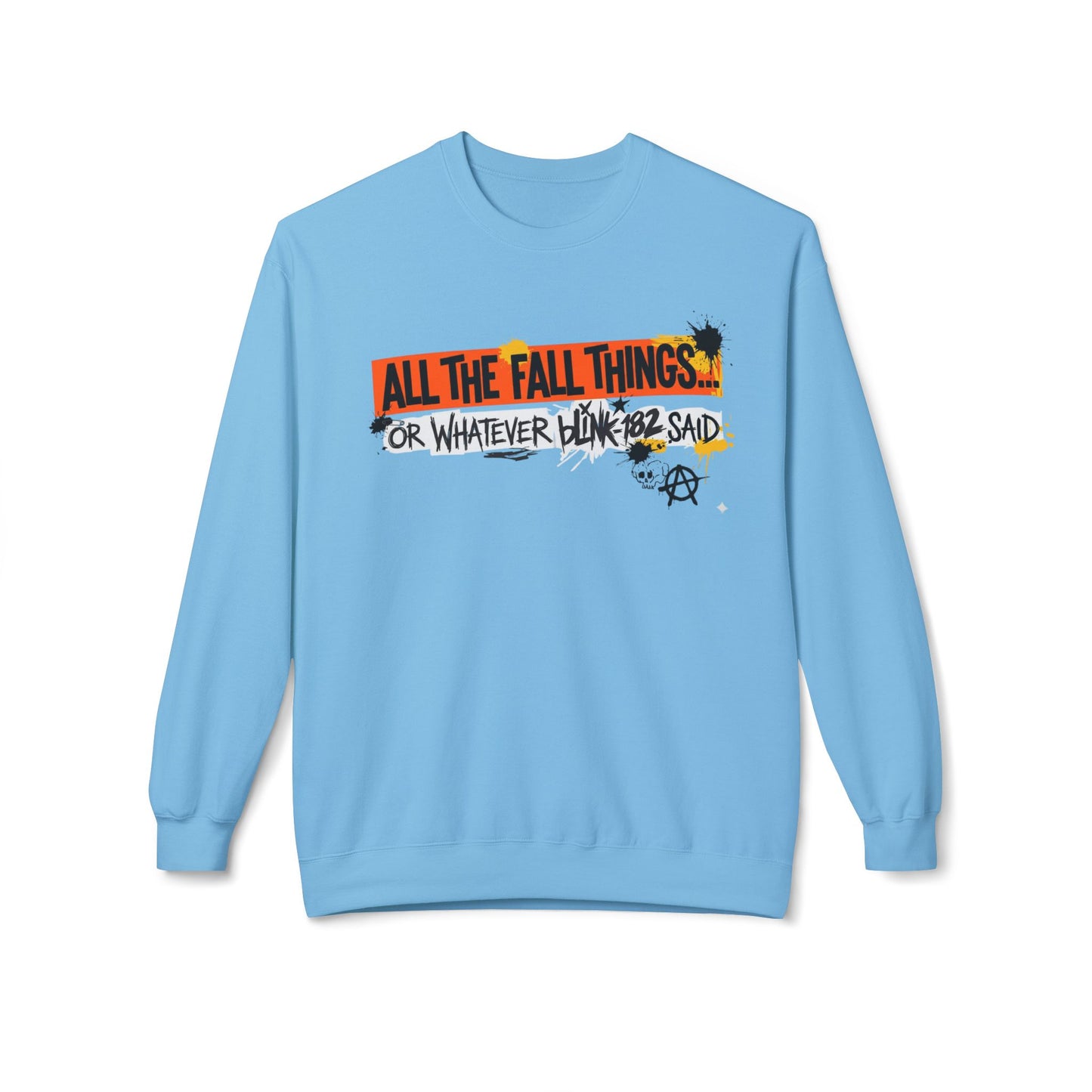All The Fall Things… Unisex Midweight Softstyle Fleece Crewneck Sweatshirt