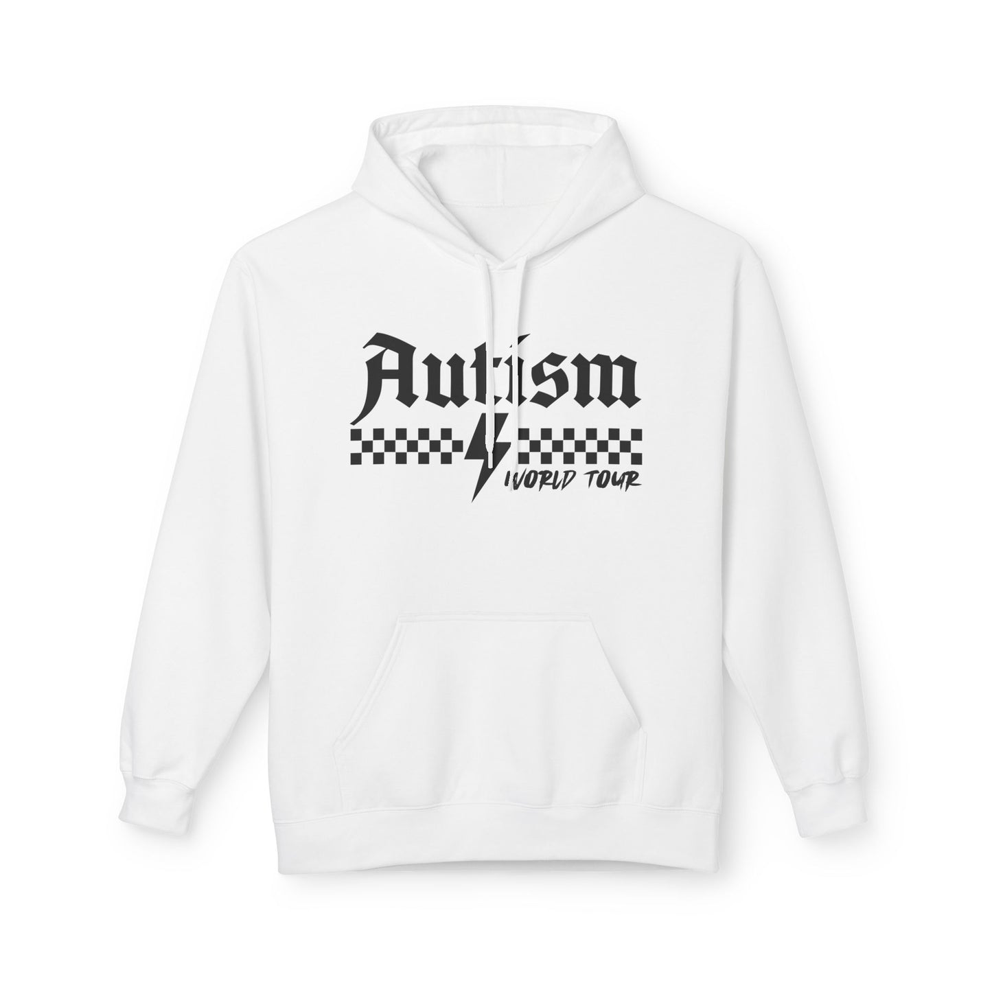 Autism World Tour Unisex Midweight Softstyle Fleece Hoodie