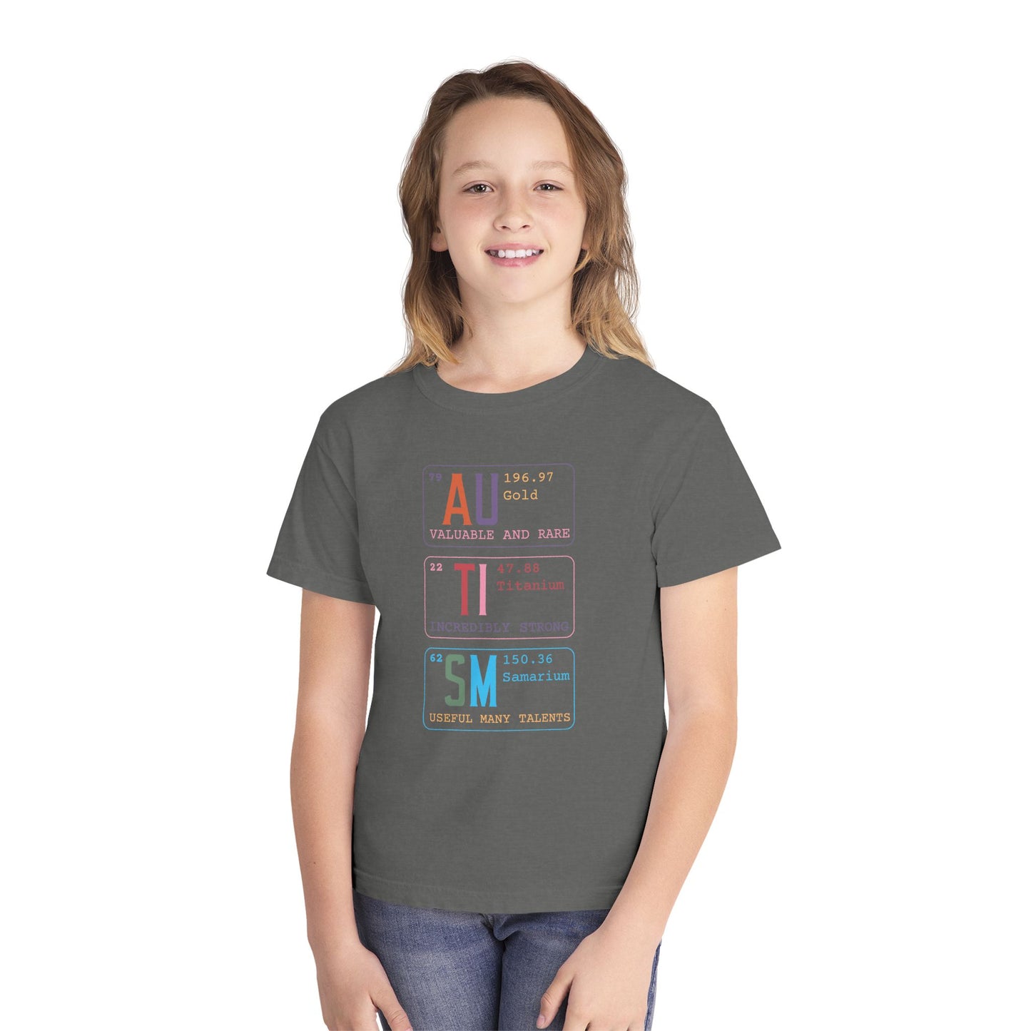 Autism Elements Youth Midweight Tee