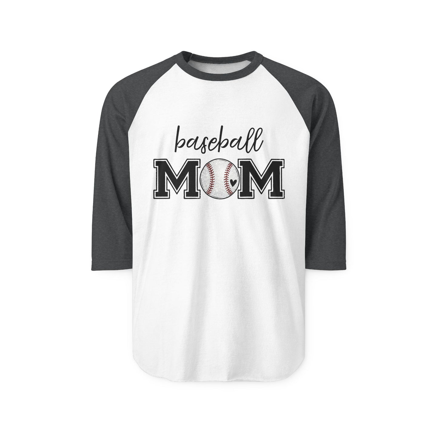 Baseball Mom Unisex Three-Quarter Sleeve Raglan Shirt