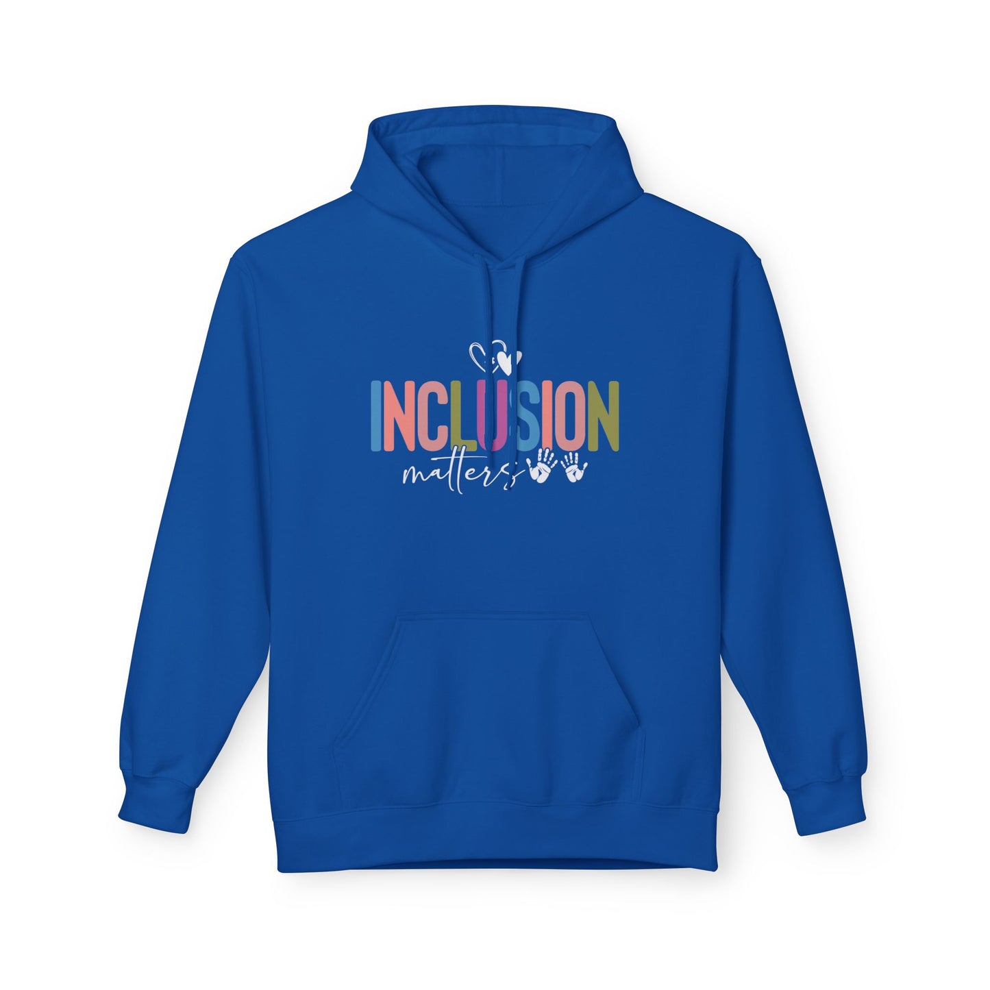 Inclusion Matters Unisex Midweight Softstyle Fleece Hoodie
