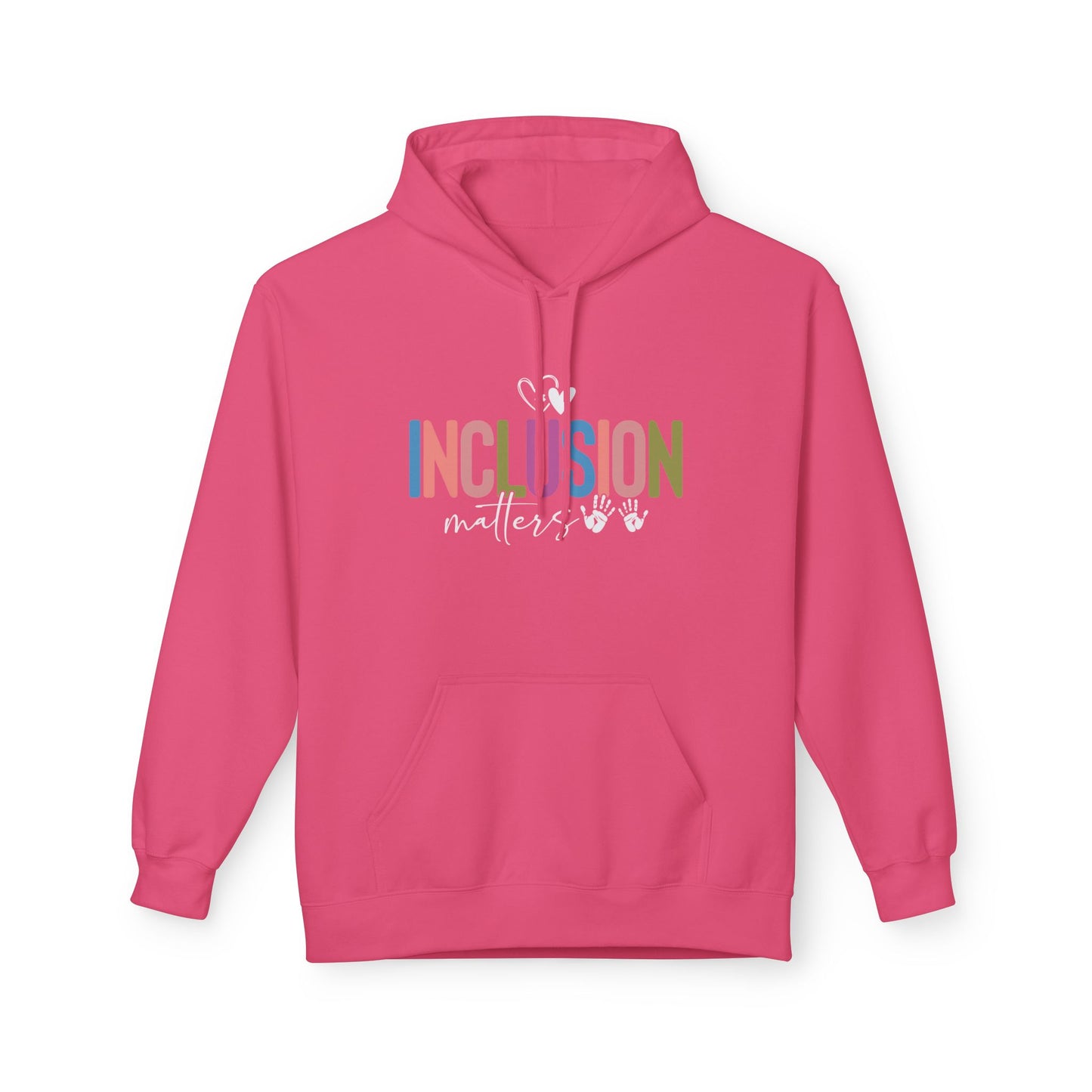 Inclusion Matters Unisex Midweight Softstyle Fleece Hoodie