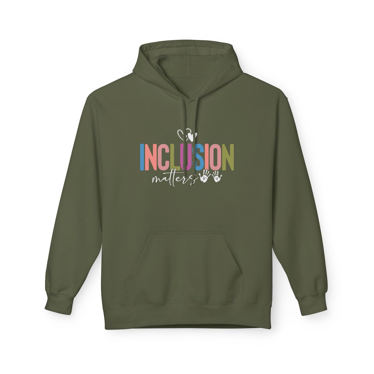 Inclusion Matters Unisex Midweight Softstyle Fleece Hoodie