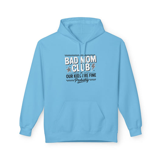Bad Mom Club Unisex Midweight Softstyle Fleece Hoodie