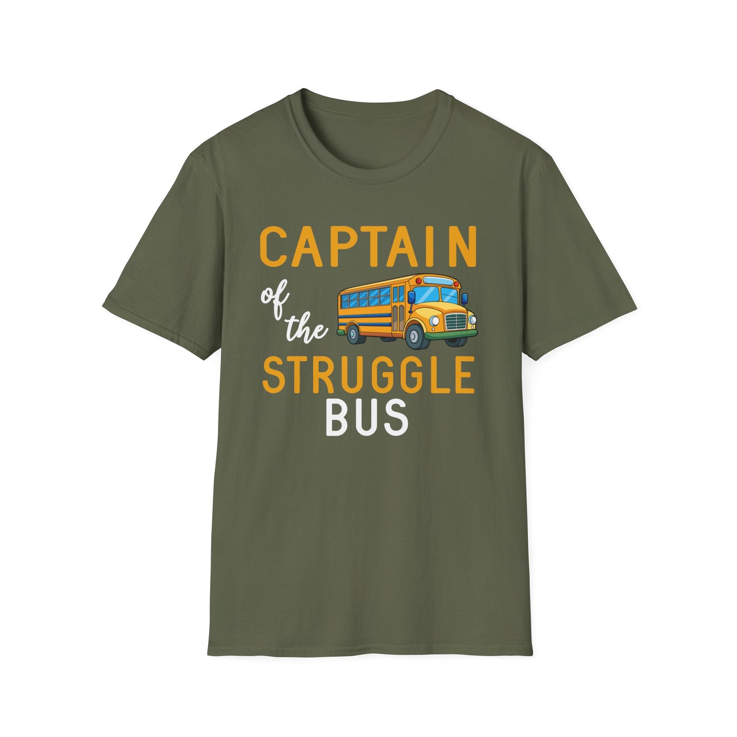 Captain of the Struggle Bus Unisex Softstyle T-Shirt