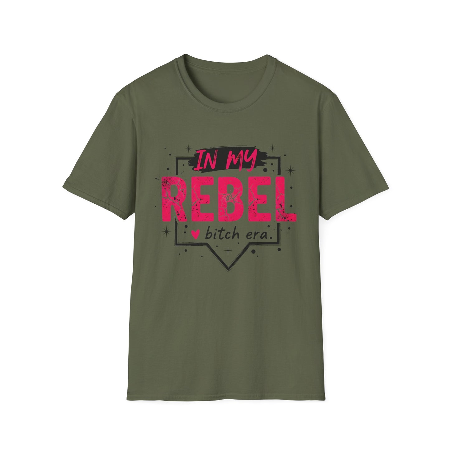 In My Rebel Bitch Era Unisex Softstyle T-Shirt
