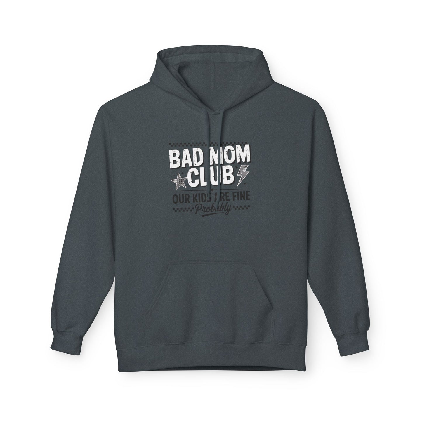Bad Mom Club Unisex Midweight Softstyle Fleece Hoodie