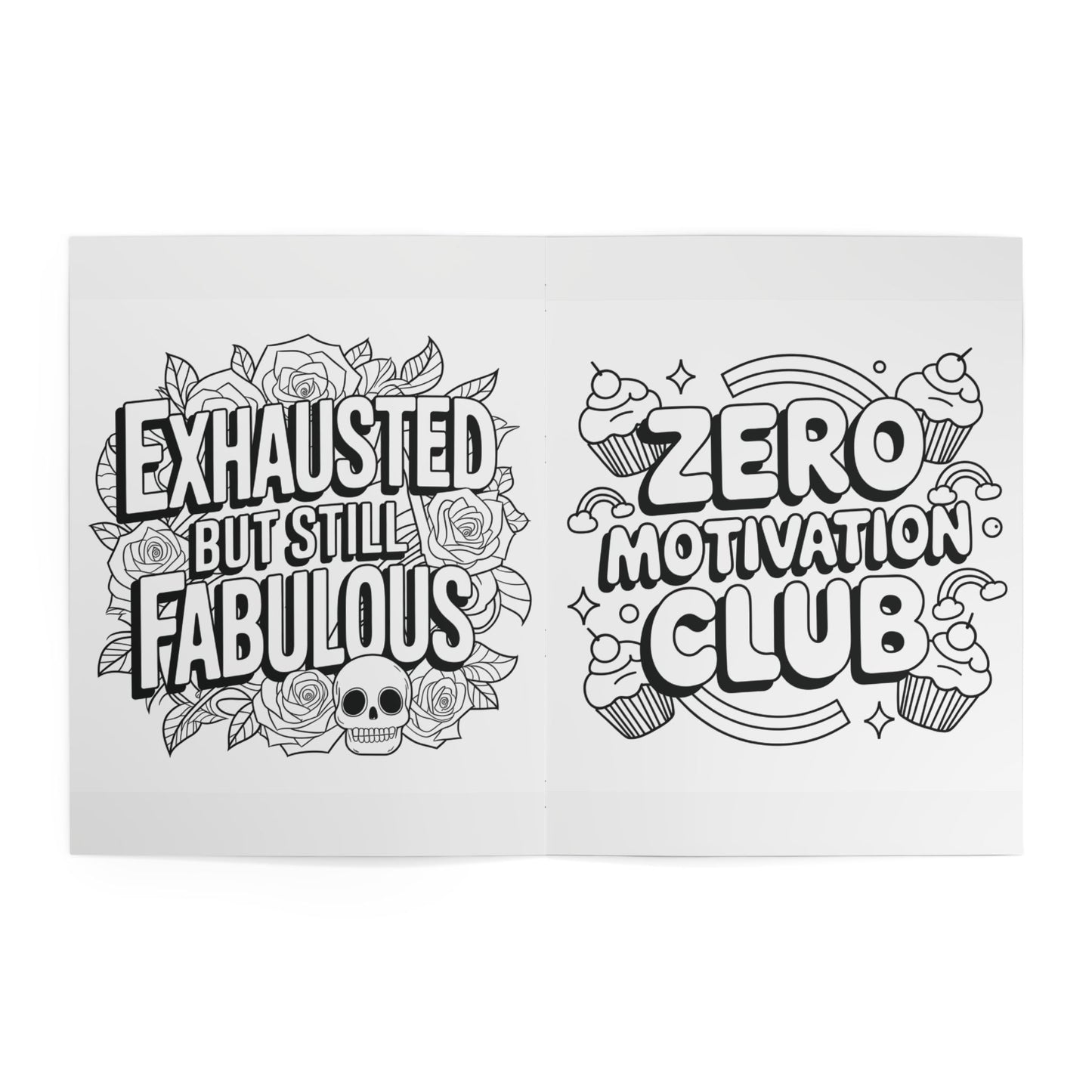 Adult Sarcasm Coloring Book