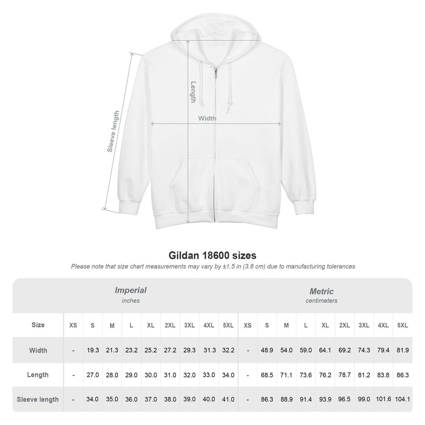 Autism Mama Unisex Heavy Blend™ Full Zip Hooded Sweatshirt