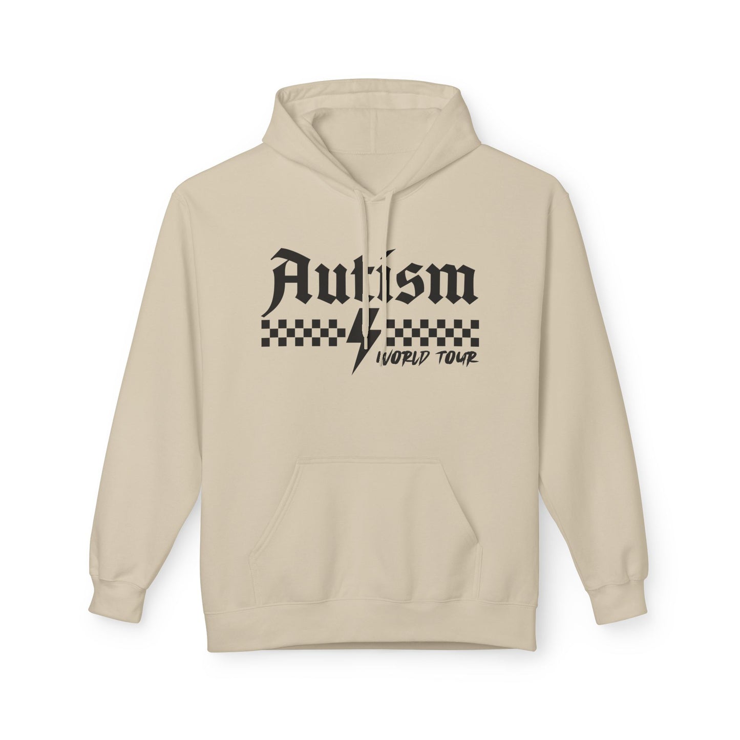 Autism World Tour Unisex Midweight Softstyle Fleece Hoodie