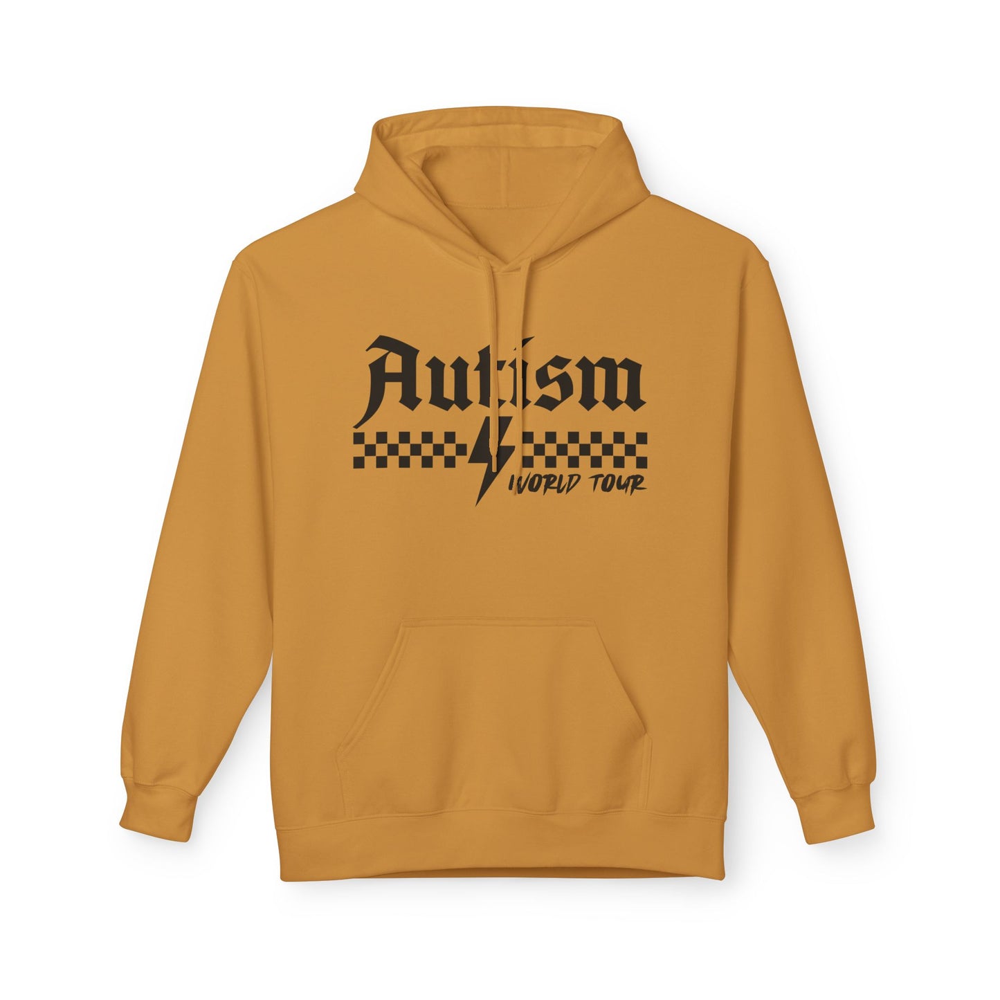 Autism World Tour Unisex Midweight Softstyle Fleece Hoodie