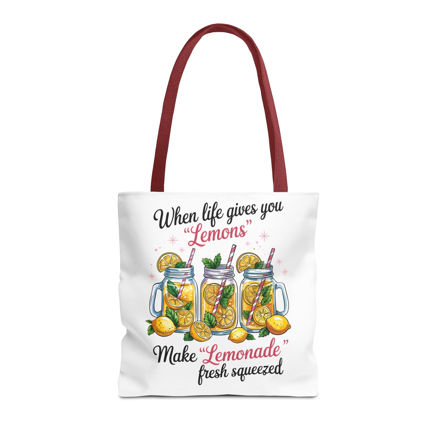 When Life Gives You Lemons Tote Bag (AOP)