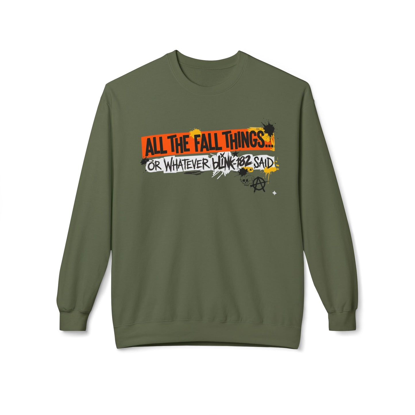 All The Fall Things… Unisex Midweight Softstyle Fleece Crewneck Sweatshirt