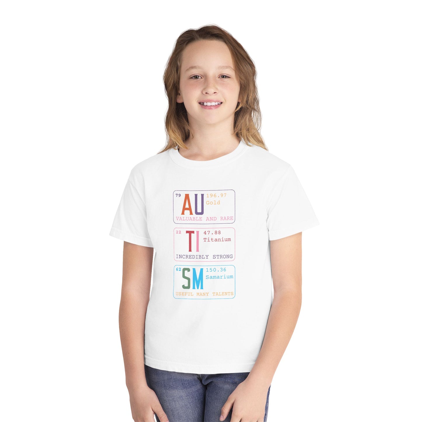 Autism Elements Youth Midweight Tee