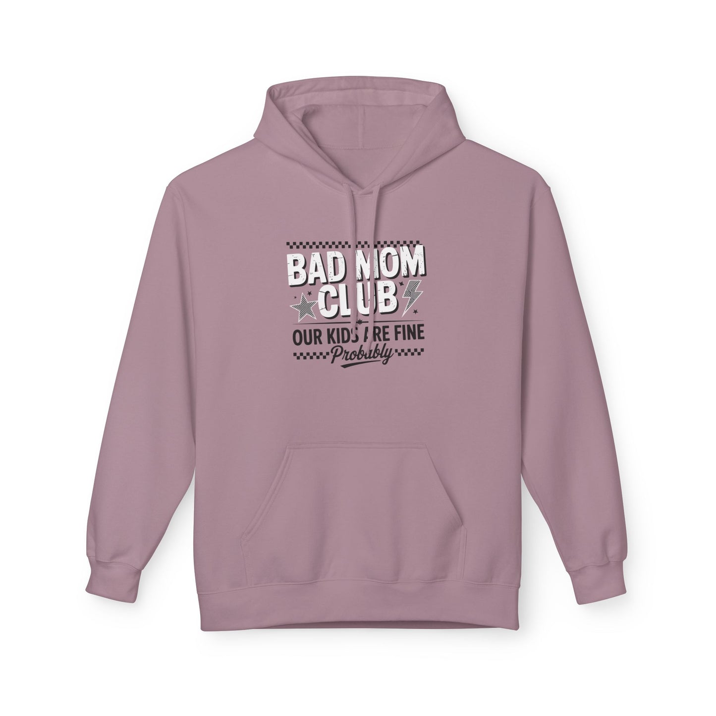 Bad Mom Club Unisex Midweight Softstyle Fleece Hoodie