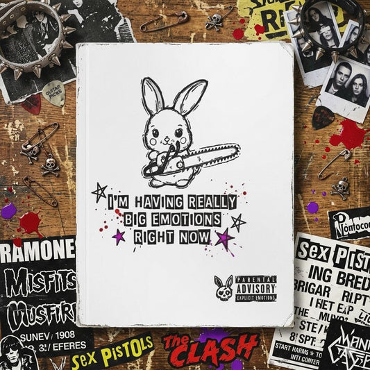 Big Emotions Blank Coloring Book