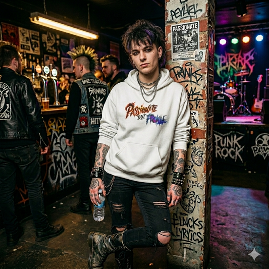 Passionate But Fickle Unisex Midweight Softstyle Fleece Hoodie