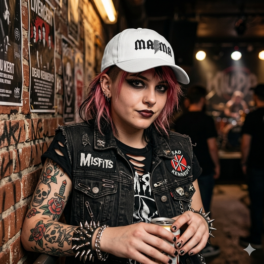 Mama Punk Rock Clean Up Cap