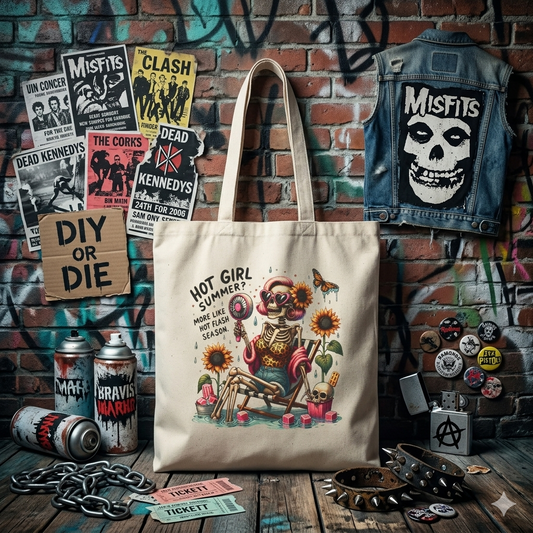 Menopause Cotton Canvas Tote Bag