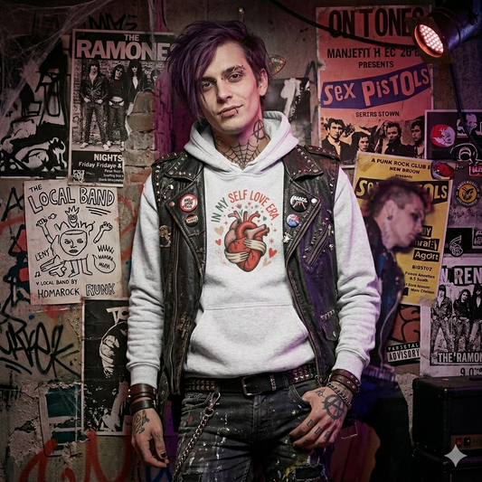 In My Self Love Era Unisex College Hoodie