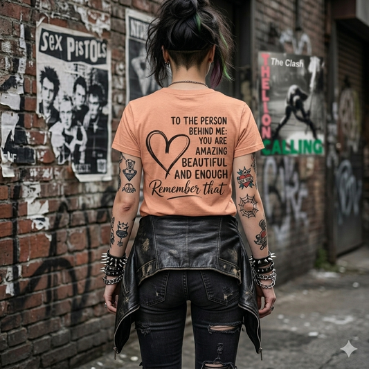 Dear Person Behind Me Unisex Jersey Short Sleeve Tee