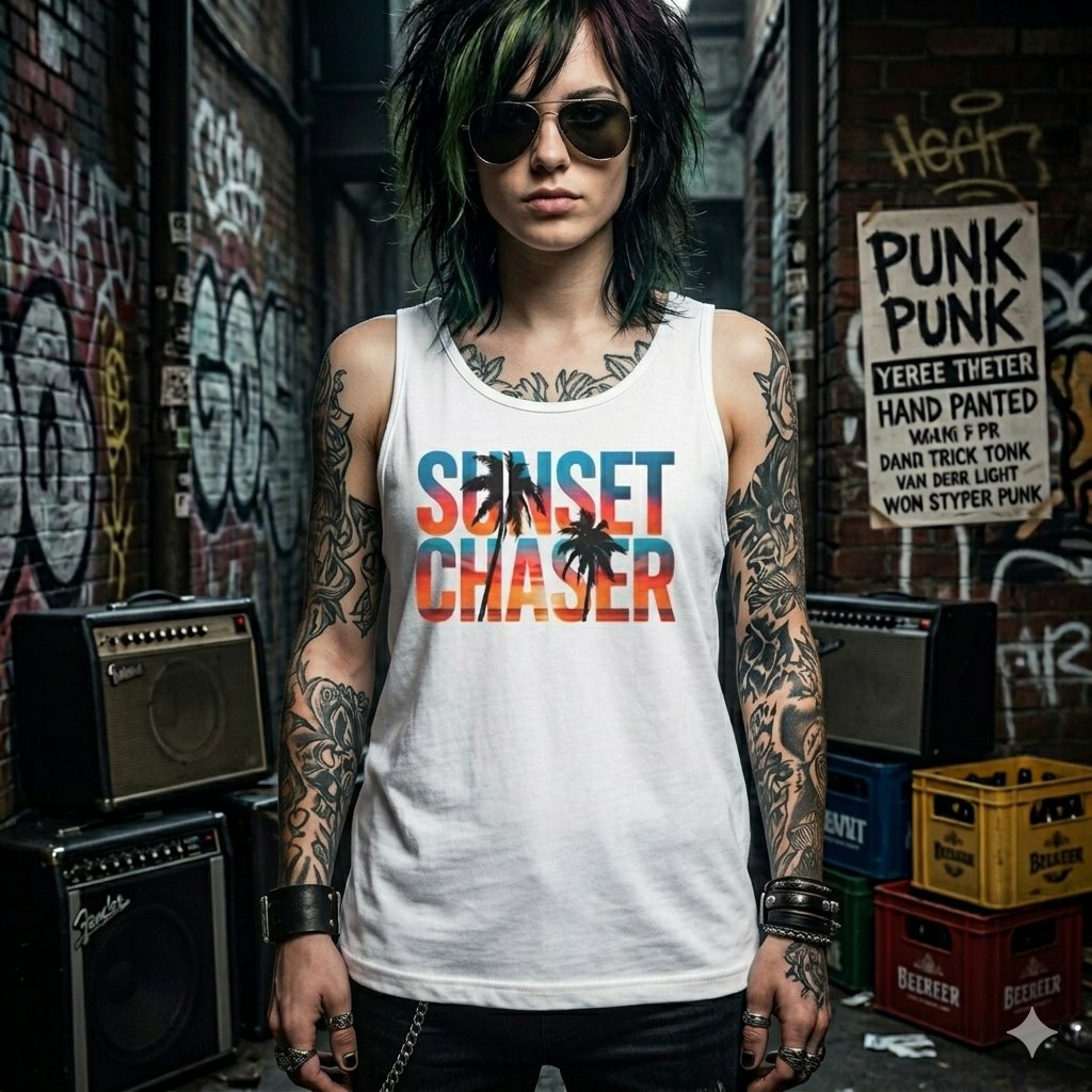 Sunset Chaser Unisex Jersey Tank