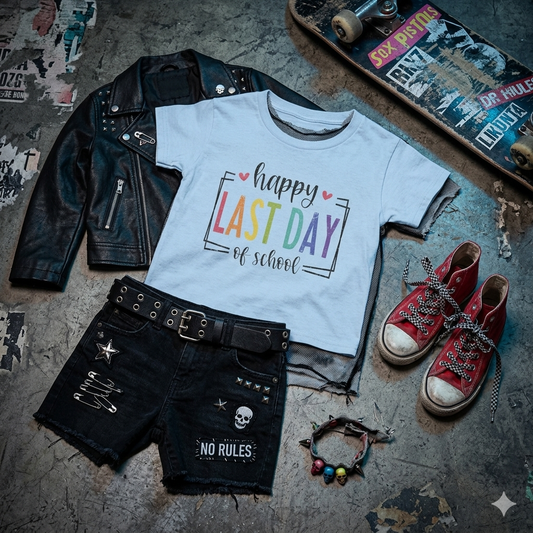 Happy Last Day of School Kids Heavy Cotton™ Tee