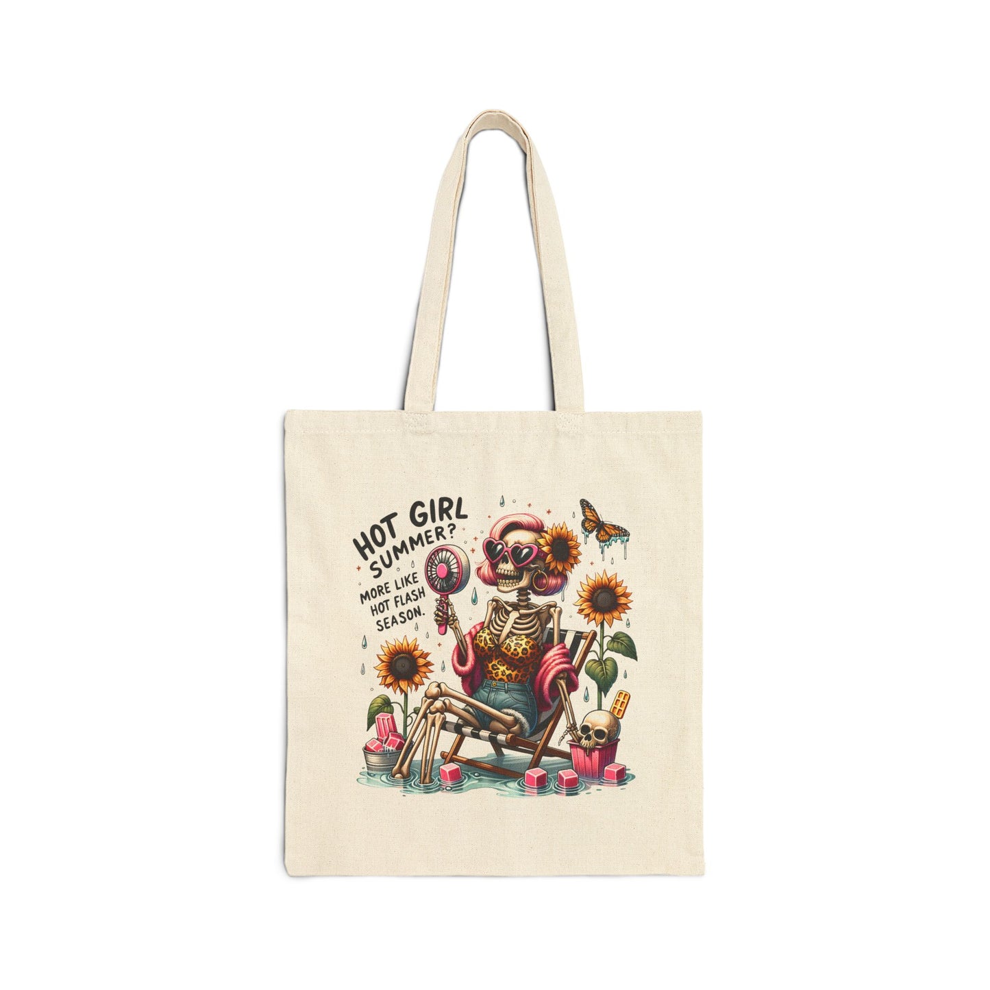 Menopause Cotton Canvas Tote Bag
