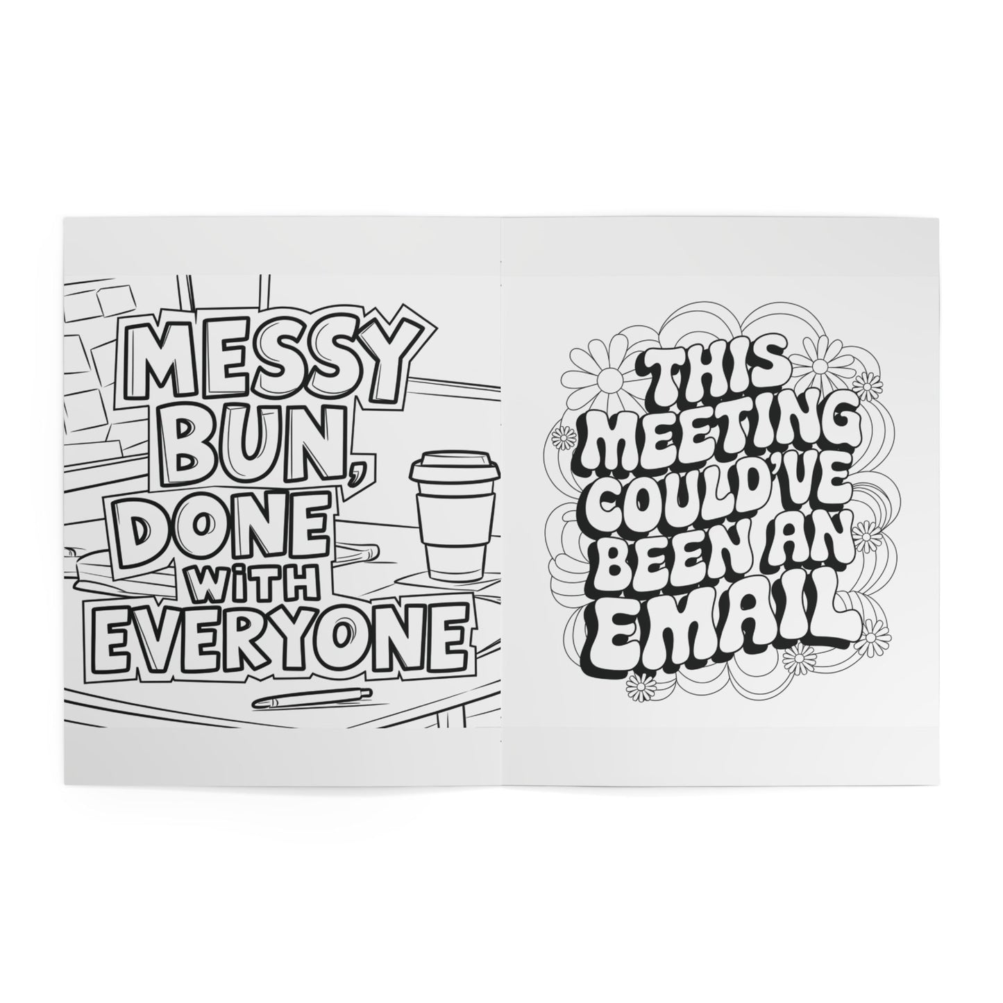 Adult Sarcasm Coloring Book