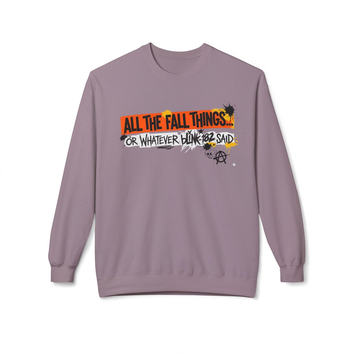 All The Fall Things… Unisex Midweight Softstyle Fleece Crewneck Sweatshirt