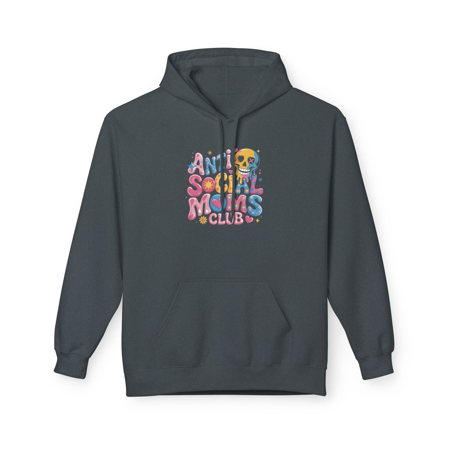 Antisocial Moms Club Unisex Midweight Softstyle Fleece Hoodie