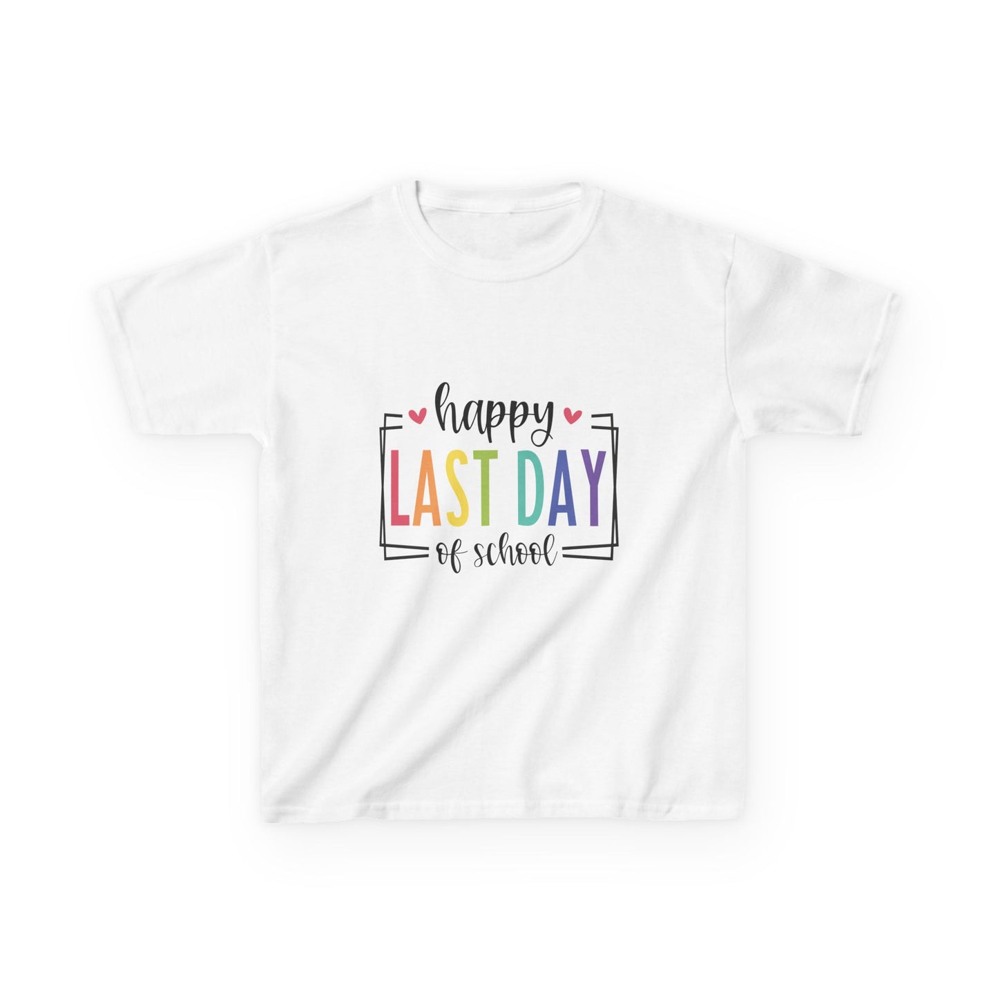 Happy Last Day of School Kids Heavy Cotton™ Tee