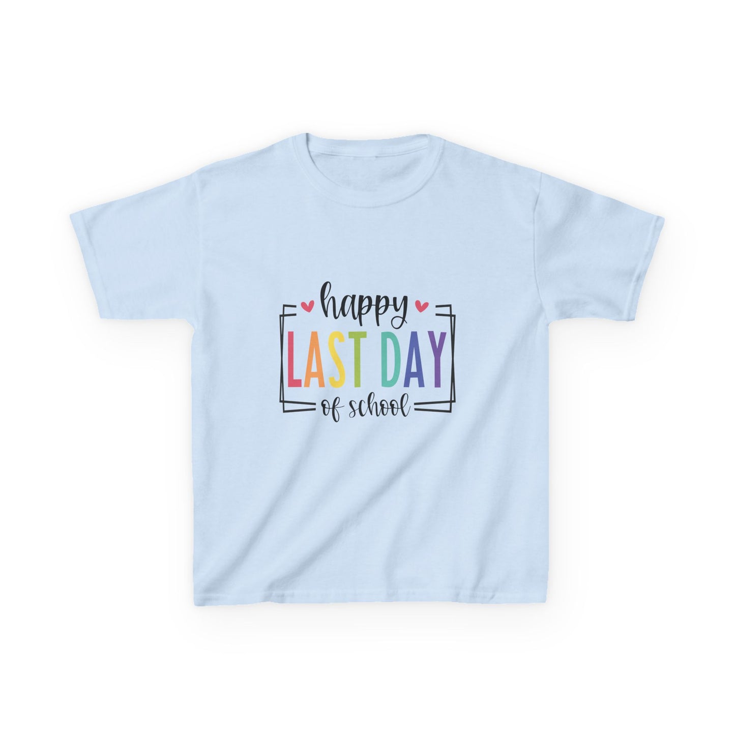Happy Last Day of School Kids Heavy Cotton™ Tee