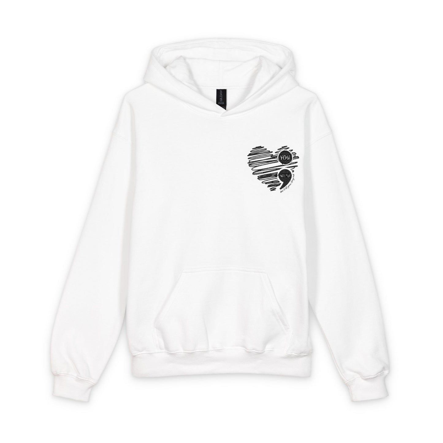 You Matter Softstyle Youth Midweight Hooded Sweatshirt