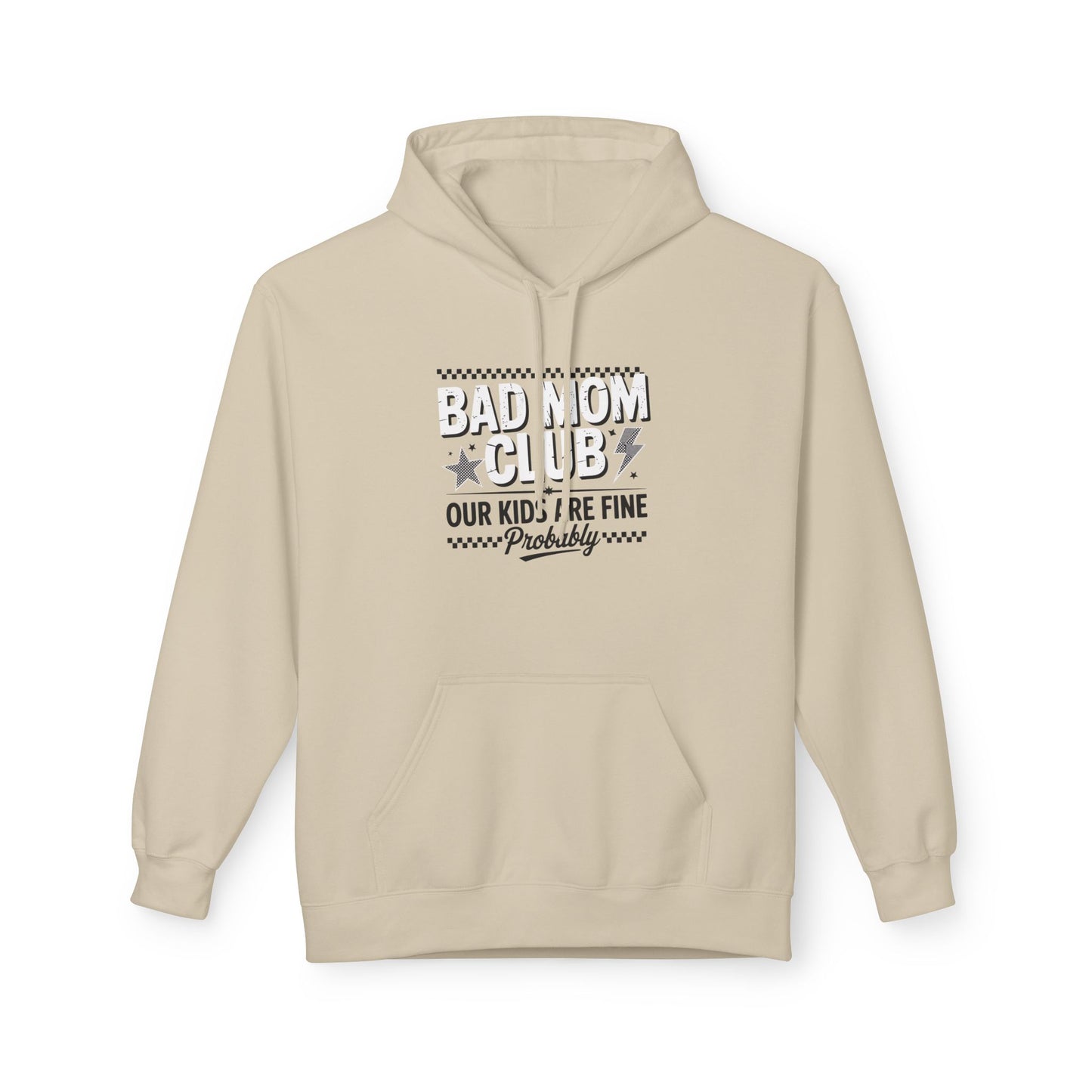 Bad Mom Club Unisex Midweight Softstyle Fleece Hoodie