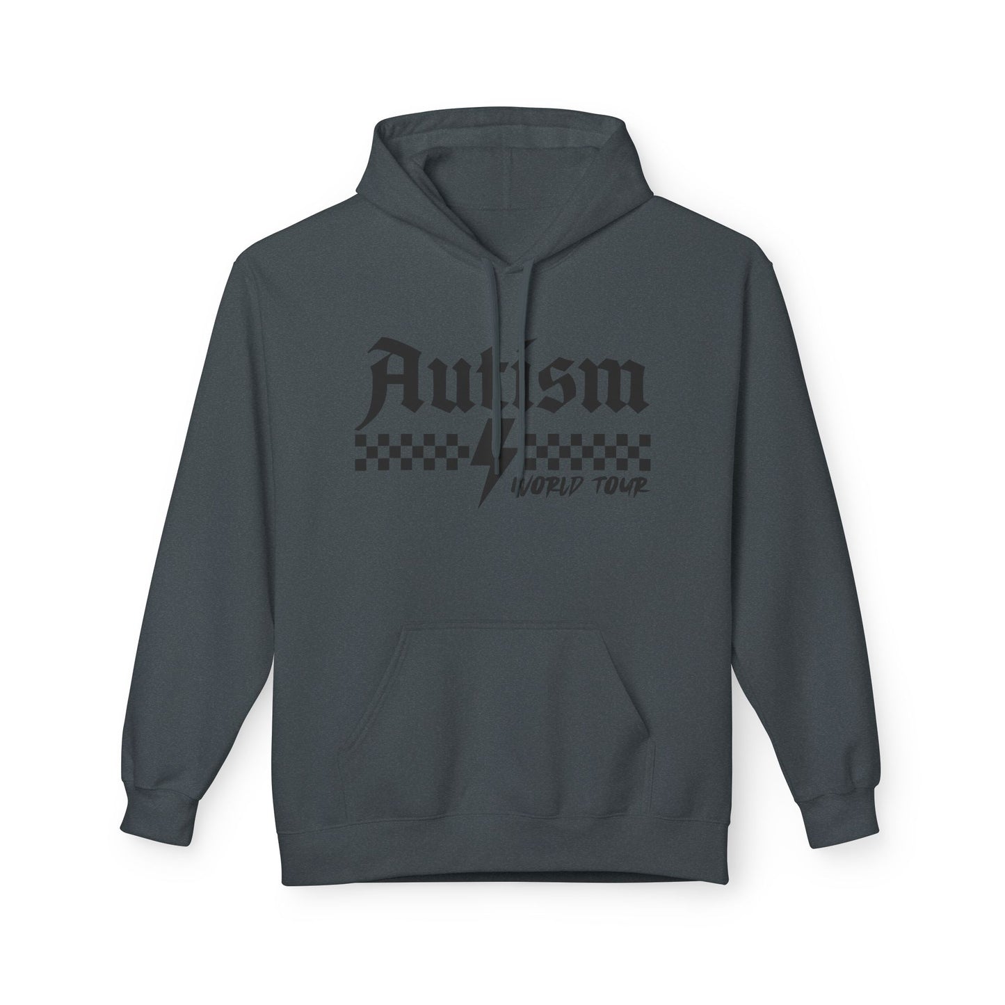 Autism World Tour Unisex Midweight Softstyle Fleece Hoodie