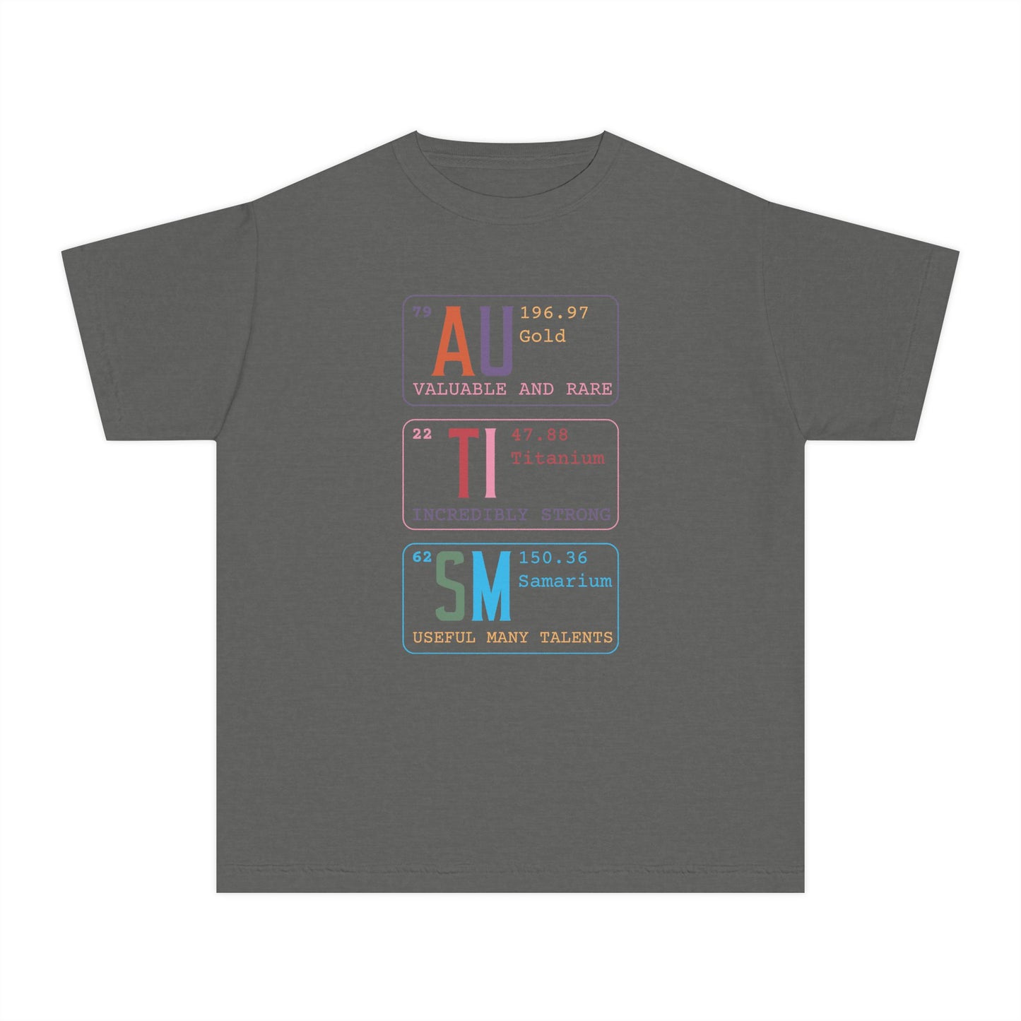 Autism Elements Youth Midweight Tee