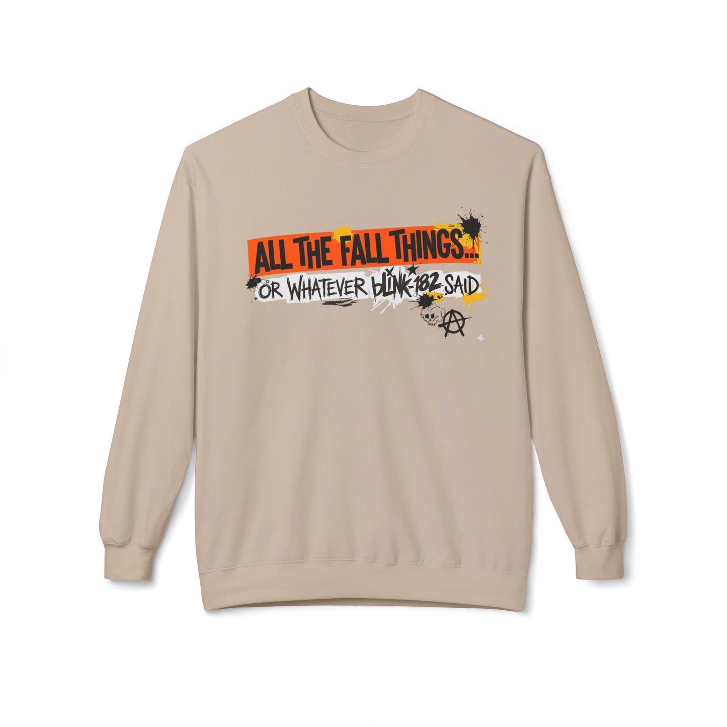 All The Fall Things… Unisex Midweight Softstyle Fleece Crewneck Sweatshirt