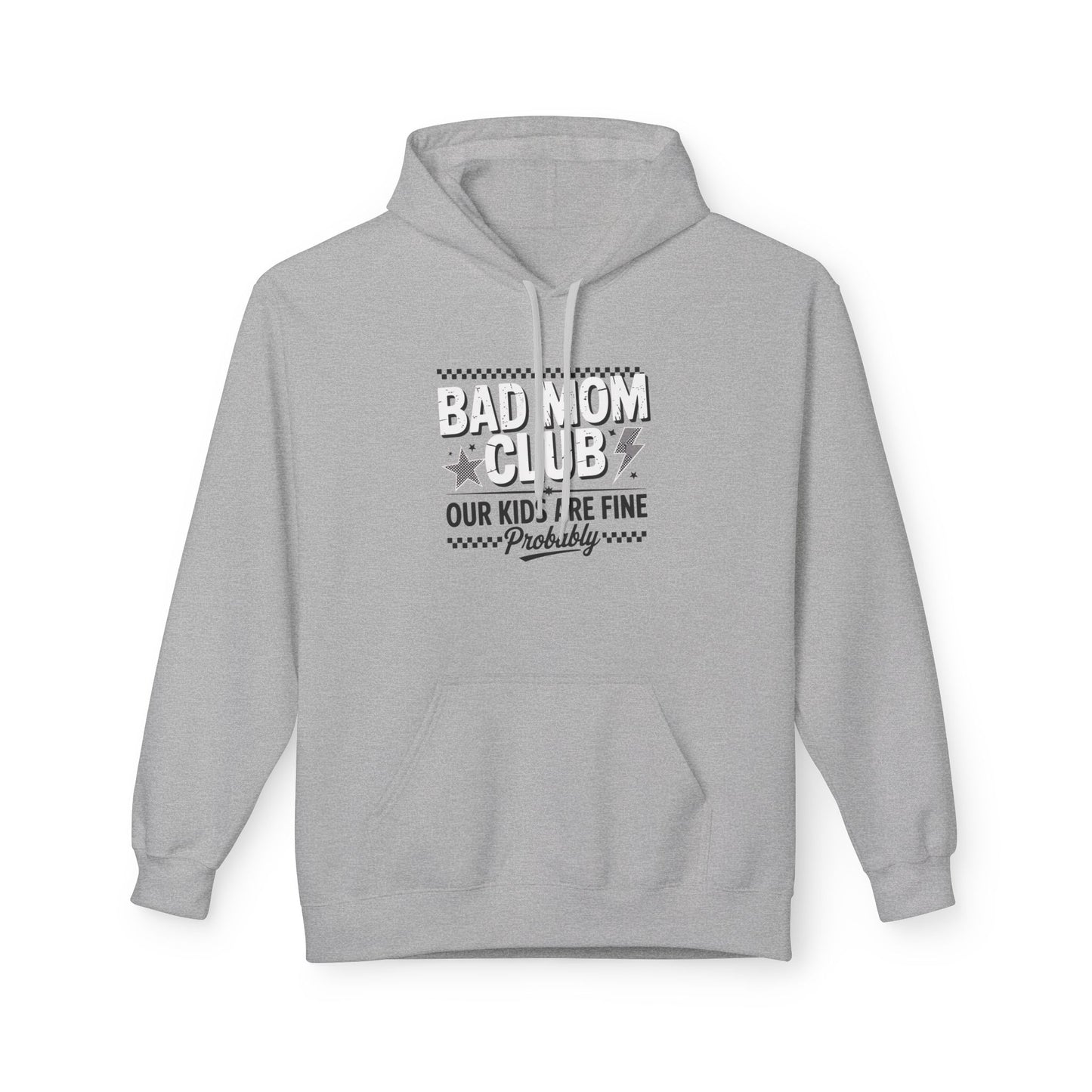 Bad Mom Club Unisex Midweight Softstyle Fleece Hoodie