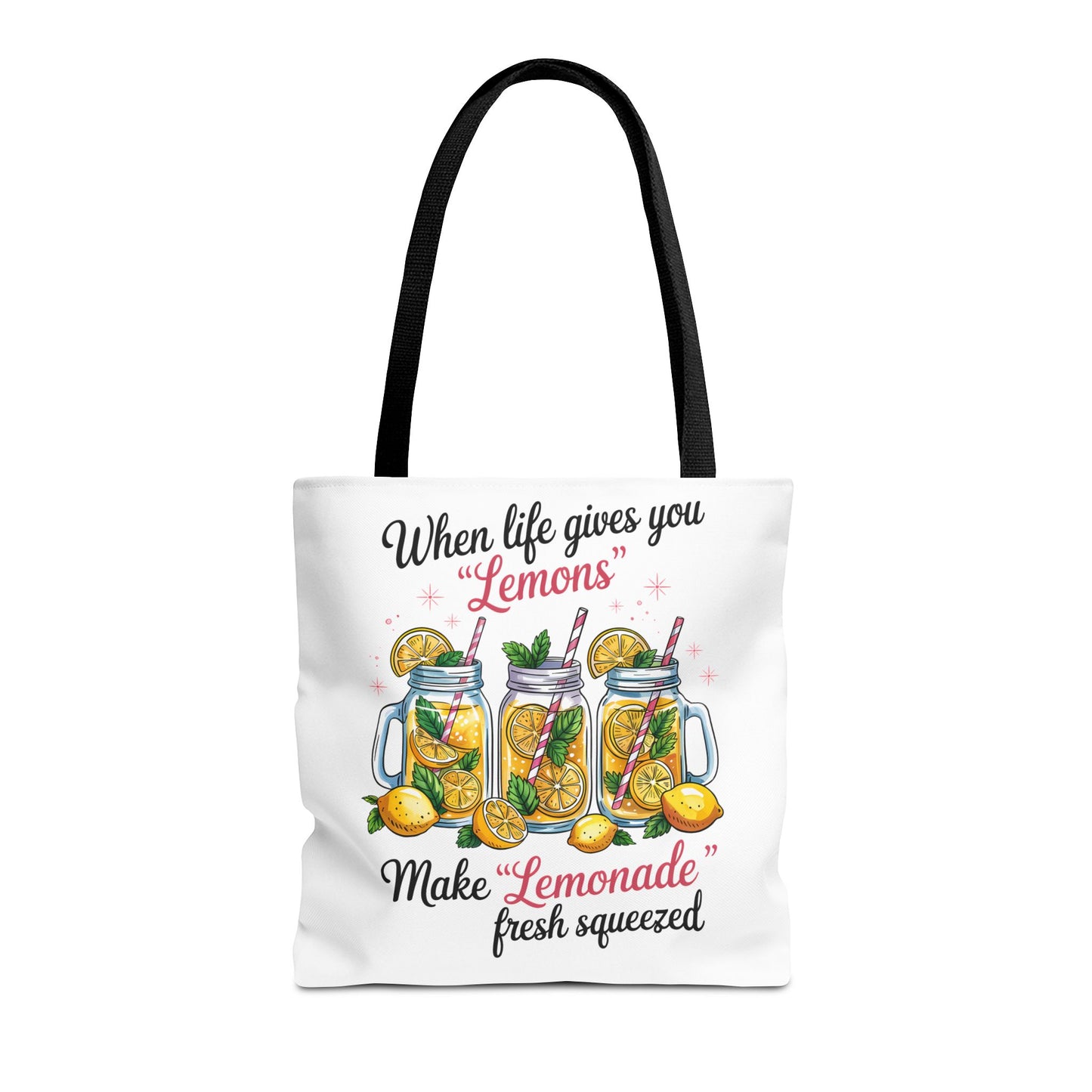 When Life Gives You Lemons Tote Bag (AOP)