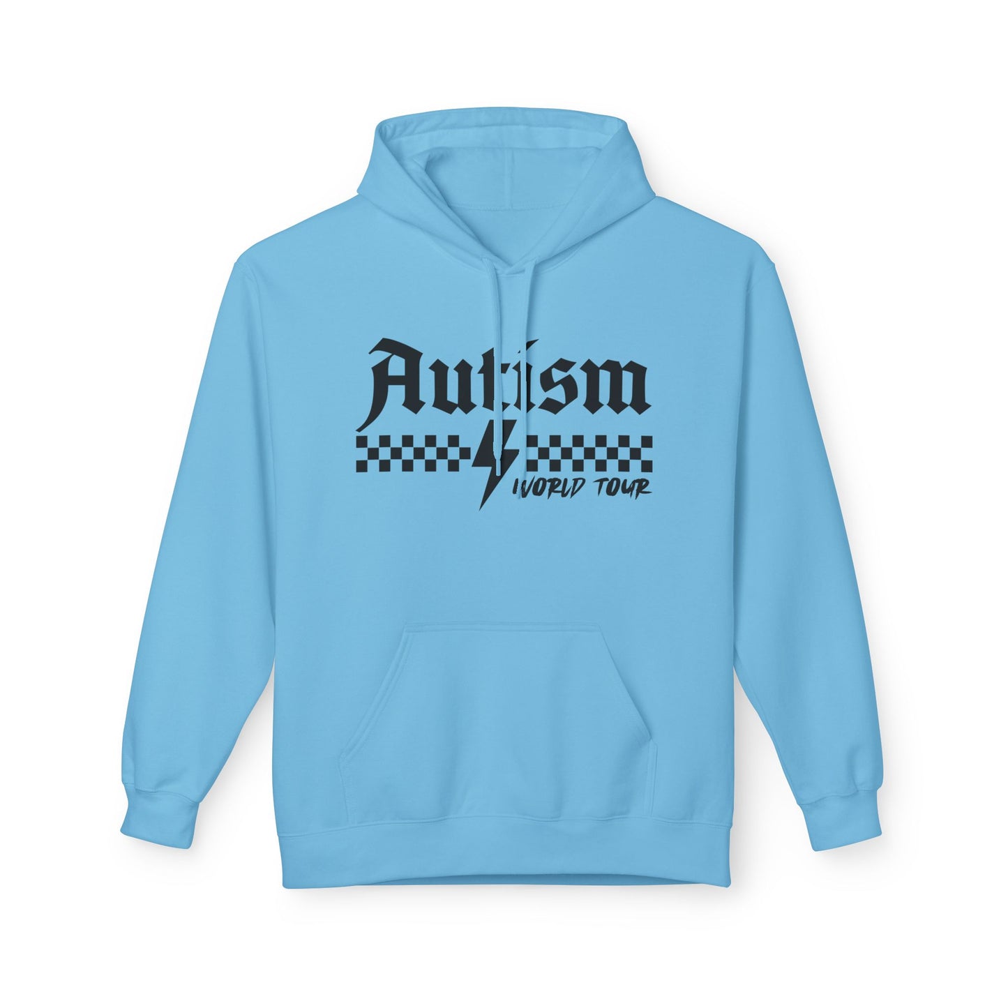 Autism World Tour Unisex Midweight Softstyle Fleece Hoodie