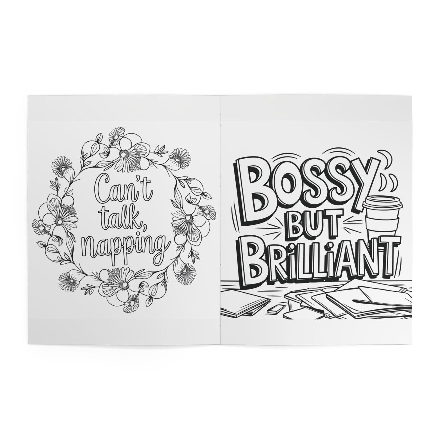 Adult Sarcasm Coloring Book