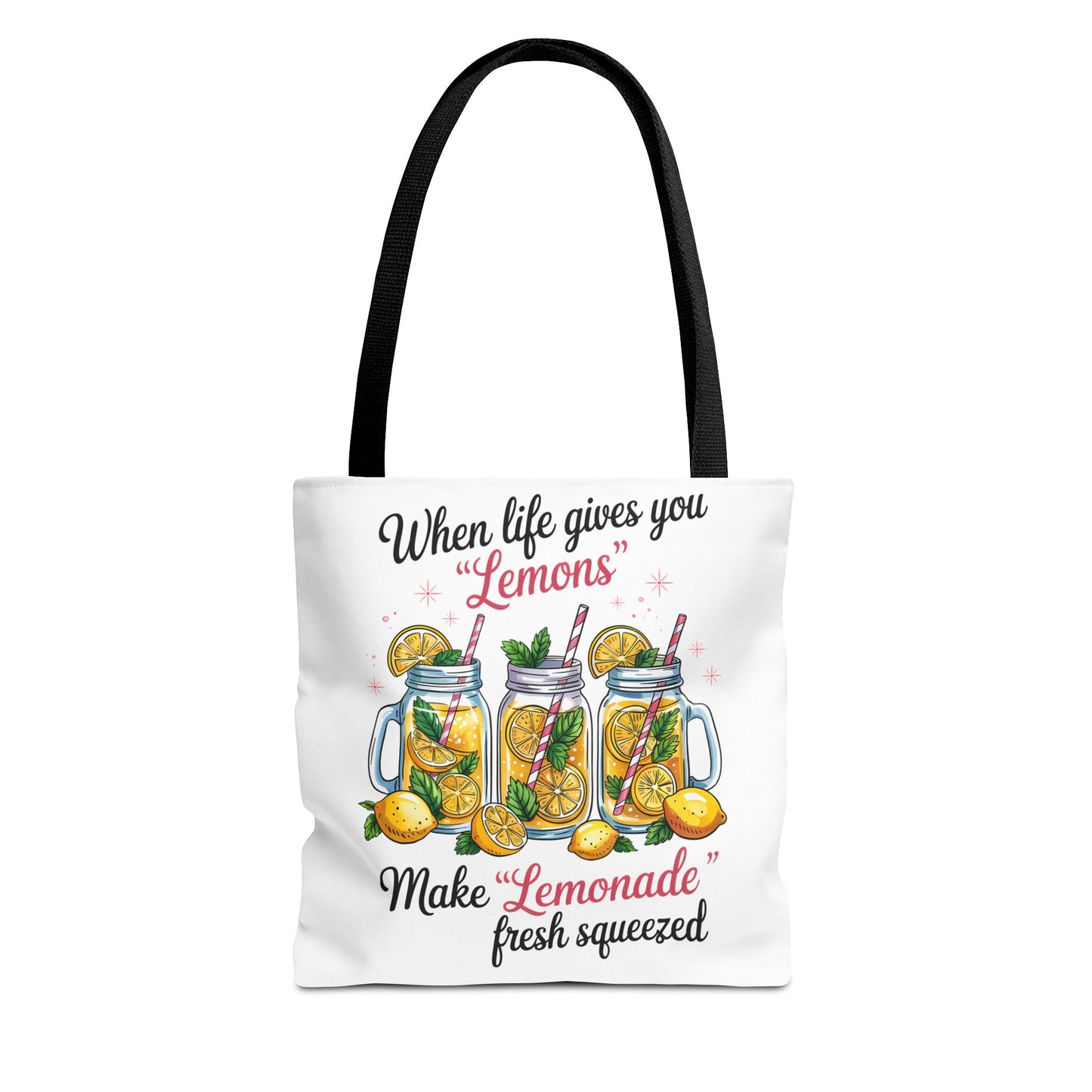 When Life Gives You Lemons Tote Bag (AOP)
