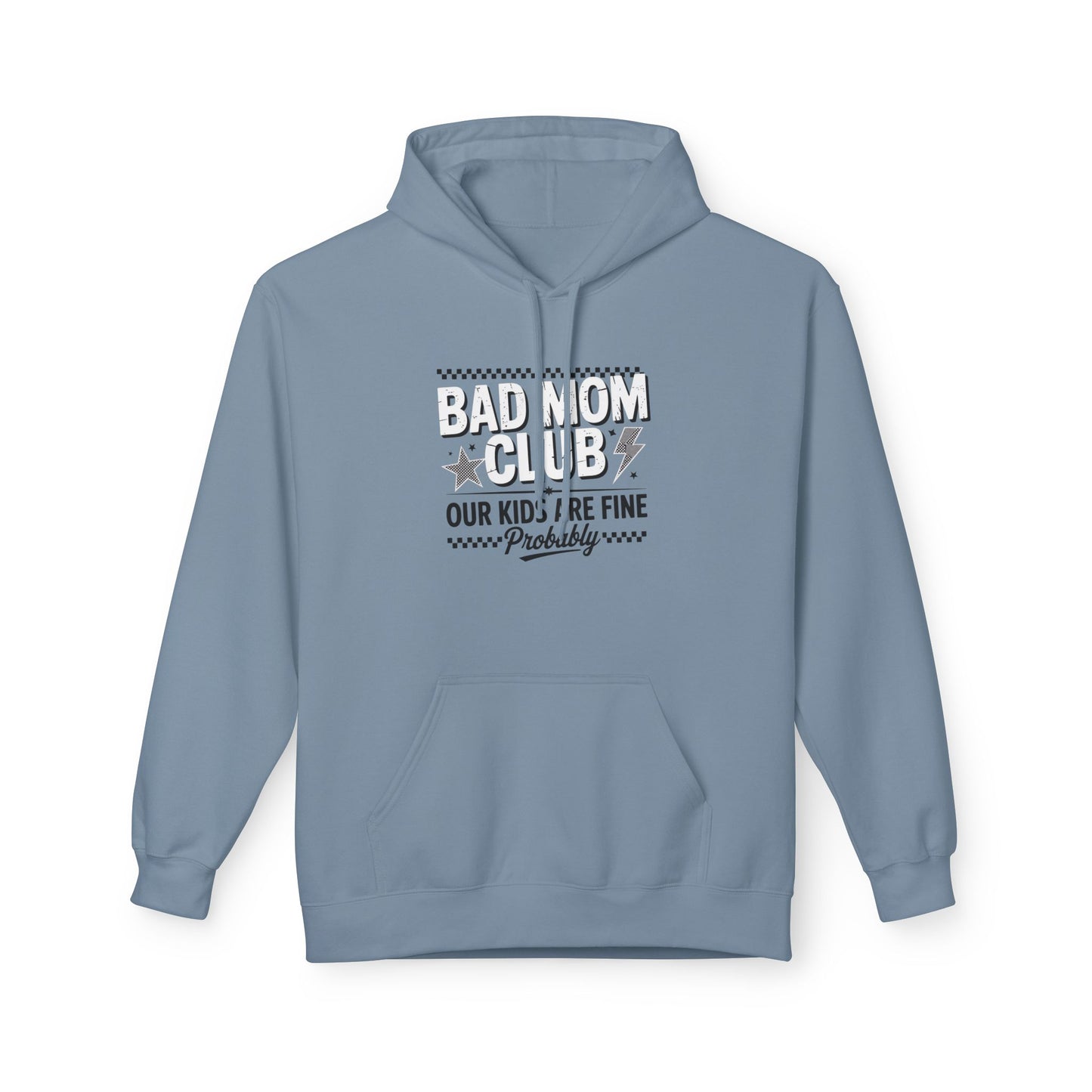 Bad Mom Club Unisex Midweight Softstyle Fleece Hoodie