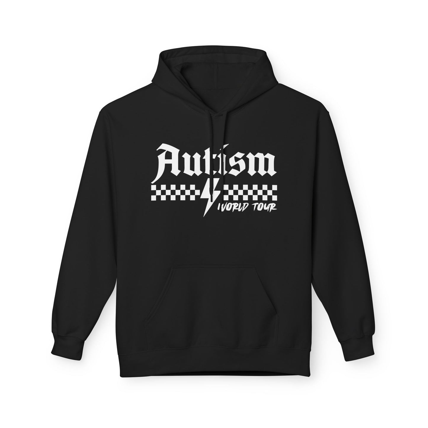 Autism World Tour Unisex Midweight Softstyle Fleece Hoodie