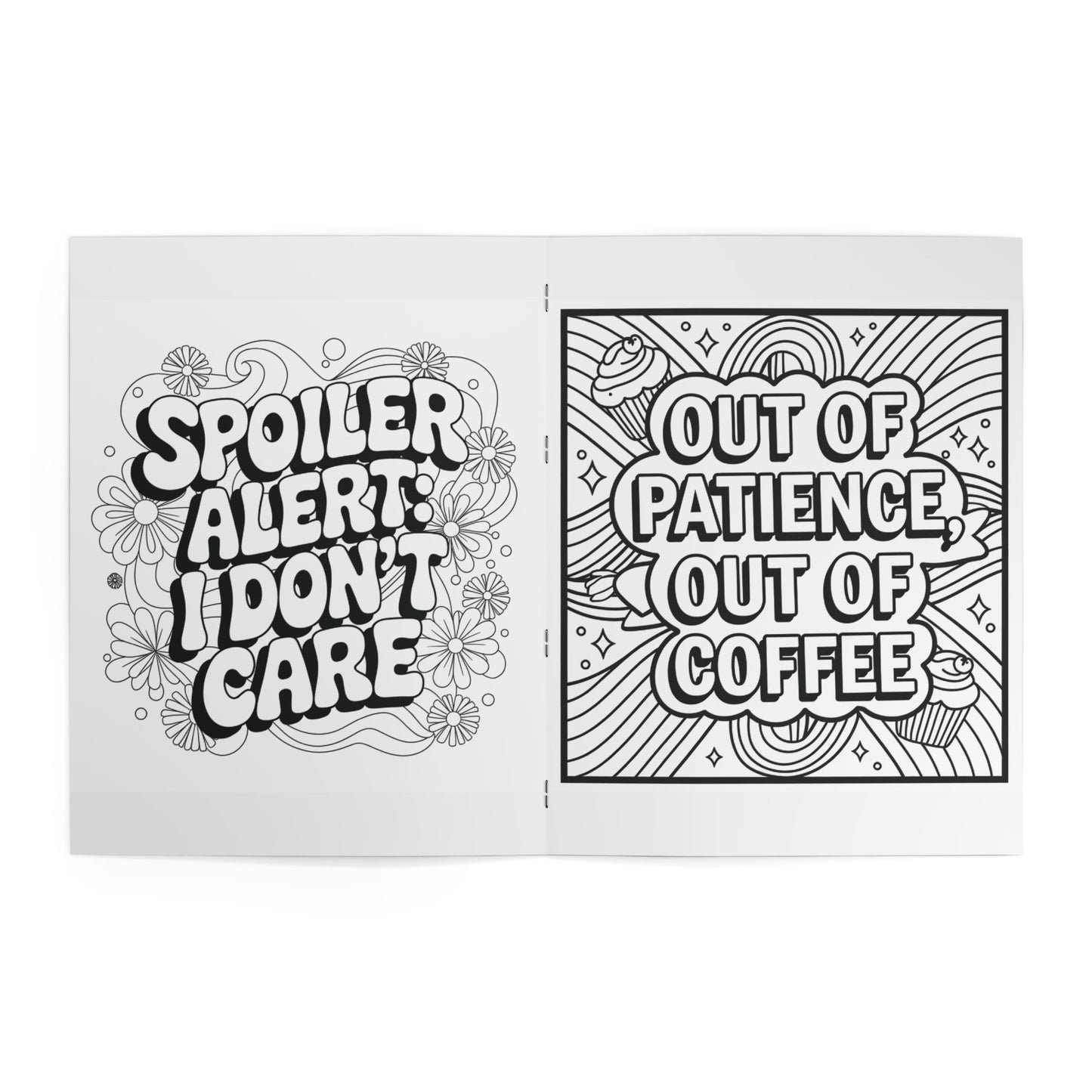 Adult Sarcasm Coloring Book