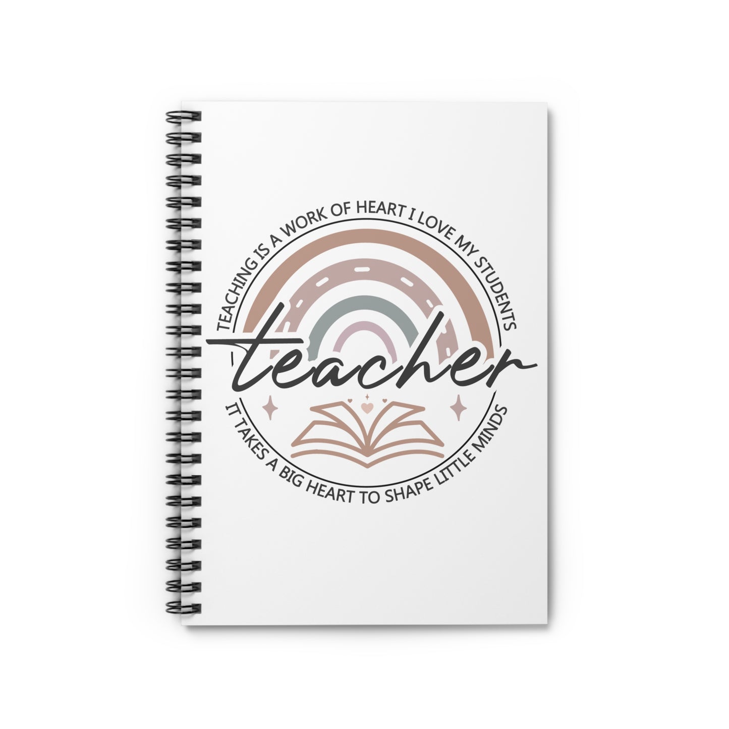Teacher Spiral Notebook - Ruled Line